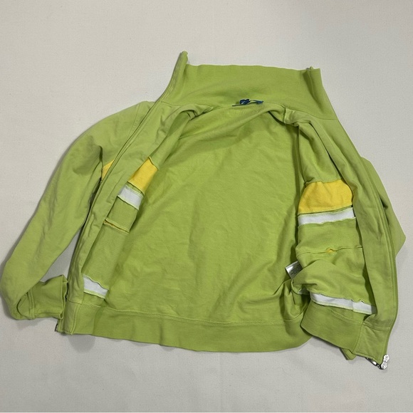 ESCADA SPORT Green Matching Set Zip-Up Track Jacket & Tank Top Size Medium - Picture 10 of 16
